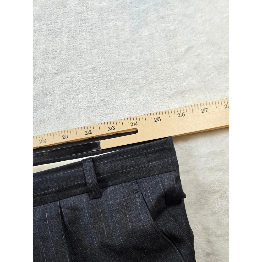 LRL Ralph Lauren Wool Suit Mens 58L 2 Piece Pants 50x31 Big Tall Gray Pinstripe